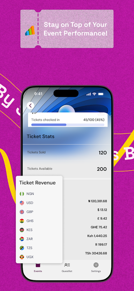 Tickets by Selar - عکس برنامه موبایلی اندروید