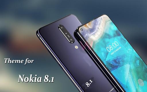 Theme for Nokia 8.1 plus - عکس برنامه موبایلی اندروید