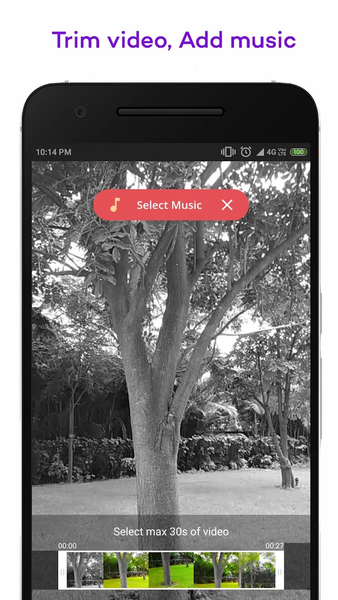 Photos to video maker - Image screenshot of android app