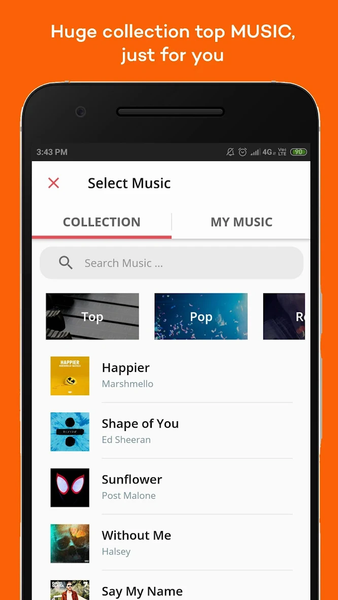 Photos to video maker - Image screenshot of android app