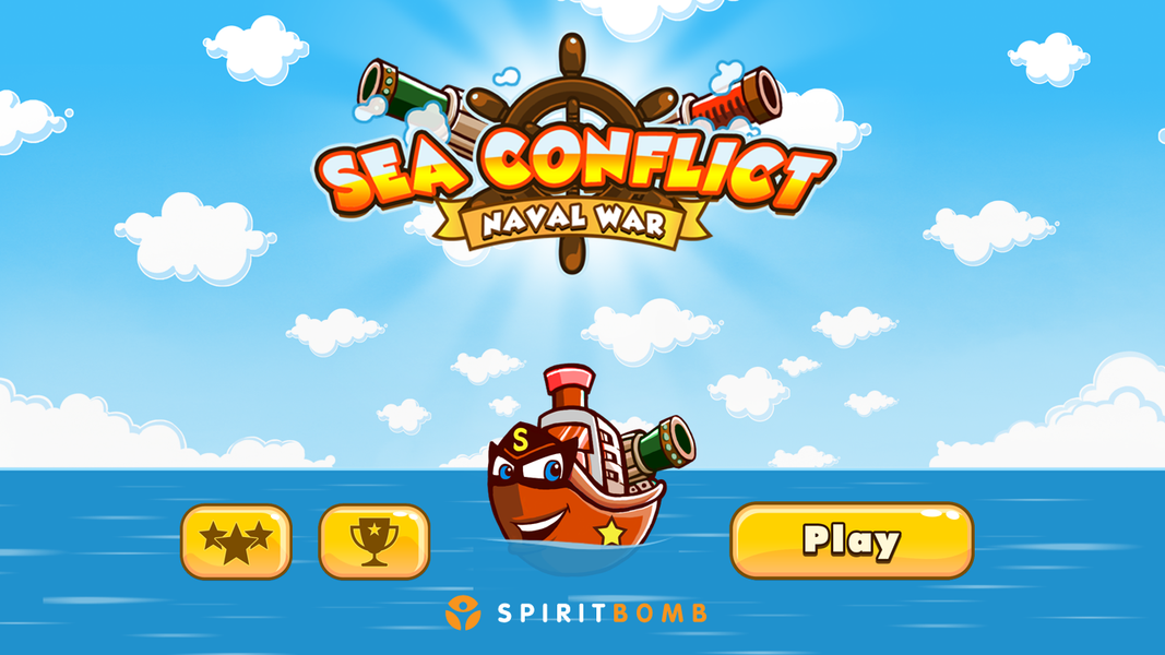 SEA Conflict: Naval Artillery - Gameplay image of android game