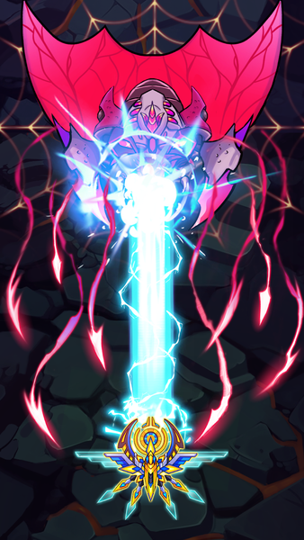 Insect Shooter: Galaxy Attack - Gameplay image of android game