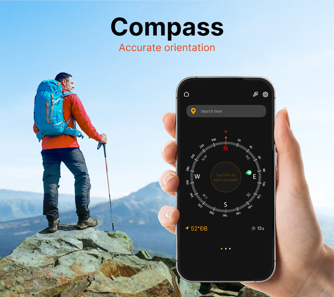 Compass App - Qibla Direction - Image screenshot of android app