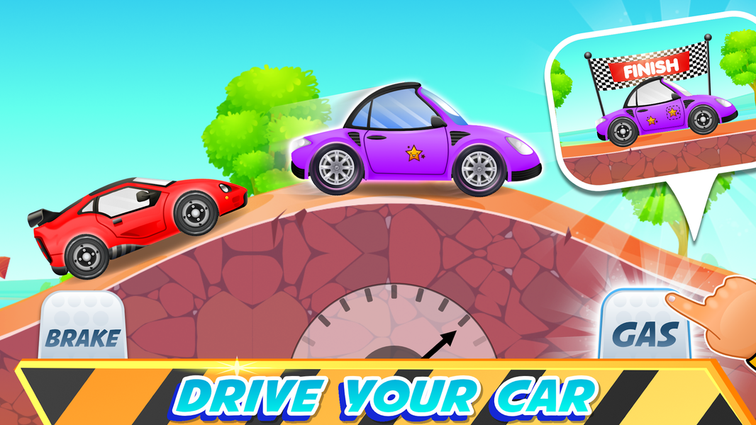 Car & Truck Kids Games Garage - Gameplay image of android game