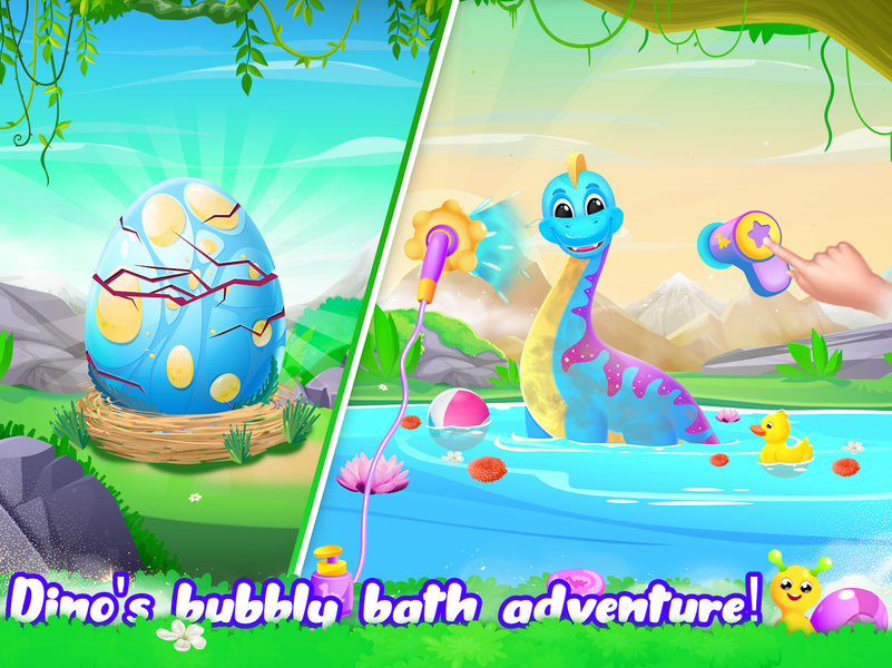 Dino World Jurassic for Kids - Gameplay image of android game