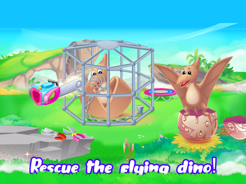 Dino World Jurassic for Kids - Gameplay image of android game