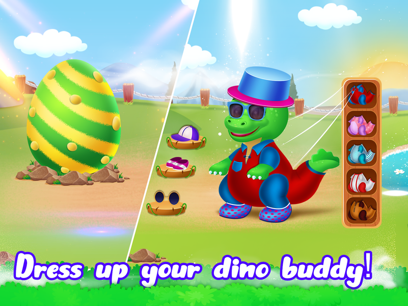 Dino World Jurassic for Kids - Gameplay image of android game