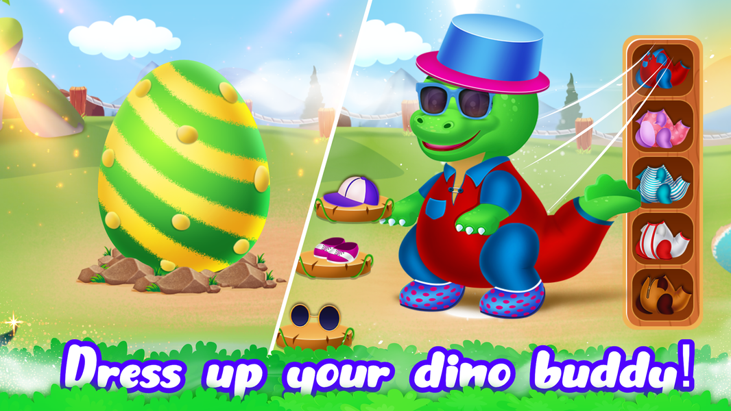 Dino World Jurassic for Kids - Gameplay image of android game