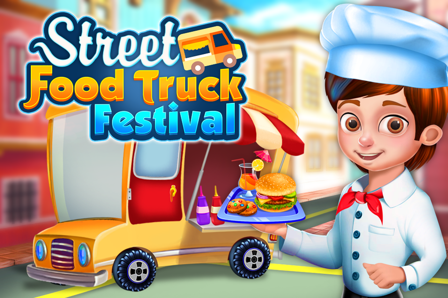 Street Food Truck Festival - Gameplay image of android game