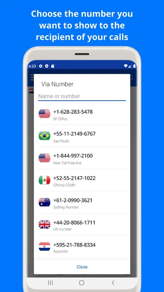 Toky: business phone system - عکس برنامه موبایلی اندروید