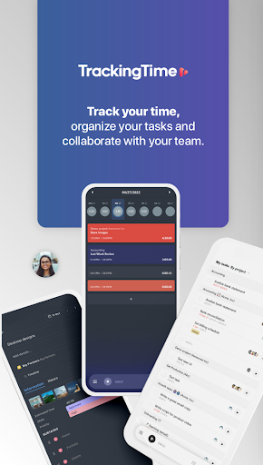 TrackingTime | Time Tracker - عکس برنامه موبایلی اندروید