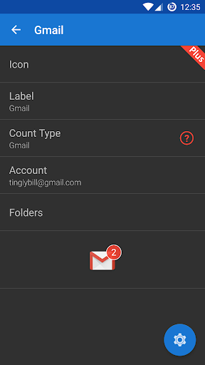 Notifyer Unread Count - Image screenshot of android app