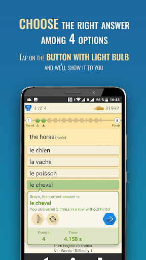 Qlango: Learn ۸۰+ Languages - عکس برنامه موبایلی اندروید