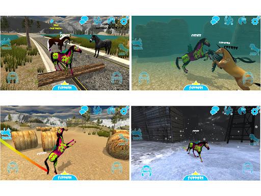 Hill Cliff Horse - Online - عکس بازی موبایلی اندروید