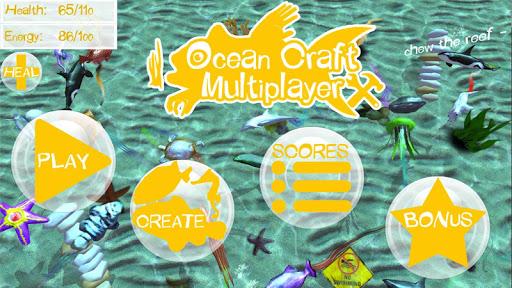 Ocean Craft Multiplayer - Lite - عکس بازی موبایلی اندروید
