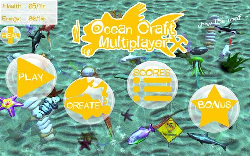Ocean Craft Multiplayer - Lite - عکس بازی موبایلی اندروید