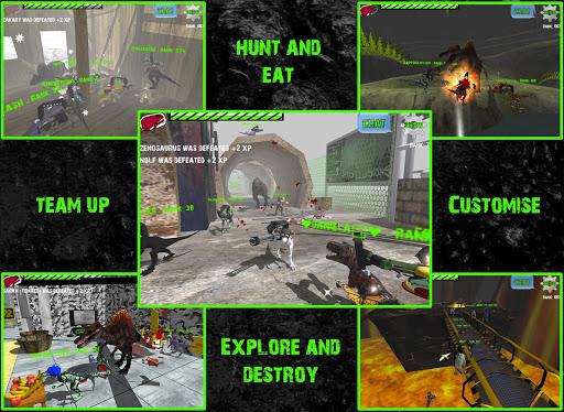 Raptors Online - Gun Dinosaurs - عکس بازی موبایلی اندروید