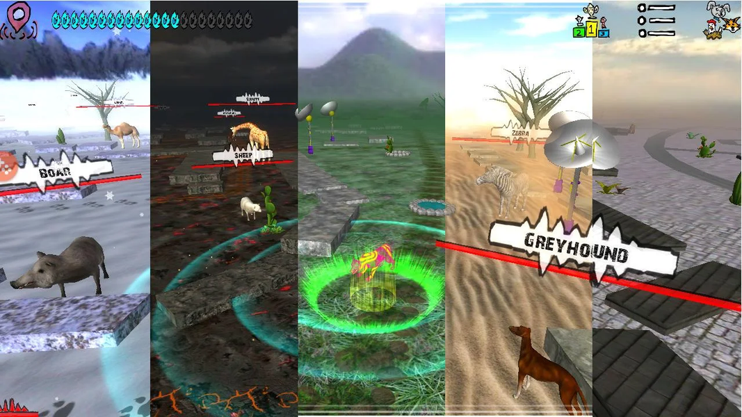 Spirit Animals Go! - عکس بازی موبایلی اندروید