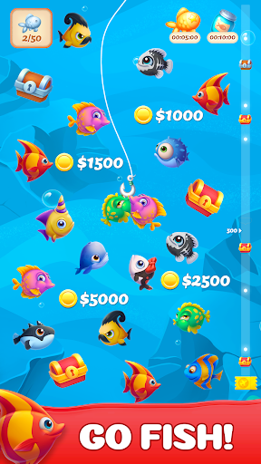 Idle Fishing Game. Catch fish. - Gameplay image of android game