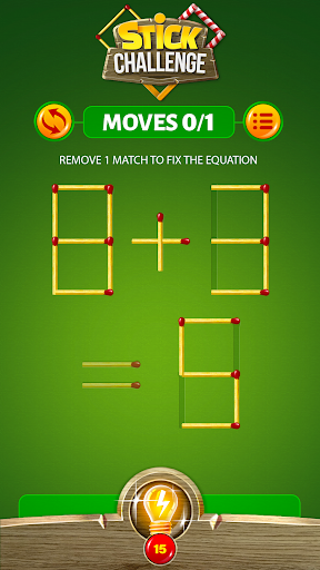 Stick Math Games – Matchsticks Logic Math Puzzle - عکس بازی موبایلی اندروید