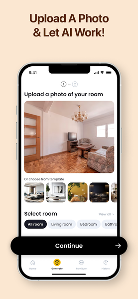 AI Home Design: Rehouse - Image screenshot of android app