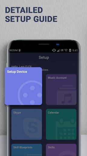 Flex for Alexa : Android Alexa App For Echo Dot - عکس برنامه موبایلی اندروید