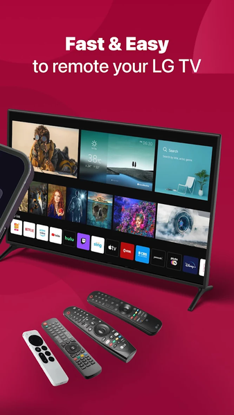 LG Remote for TV: Smart ThinQ - عکس برنامه موبایلی اندروید