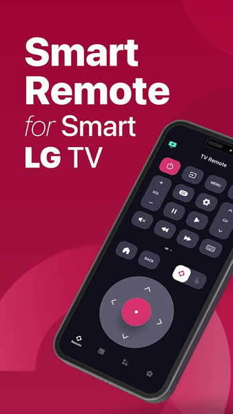 LG Remote for TV: Smart ThinQ - Image screenshot of android app