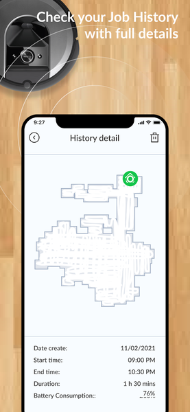 Robot Vacuum for iRobot Roomba - عکس برنامه موبایلی اندروید