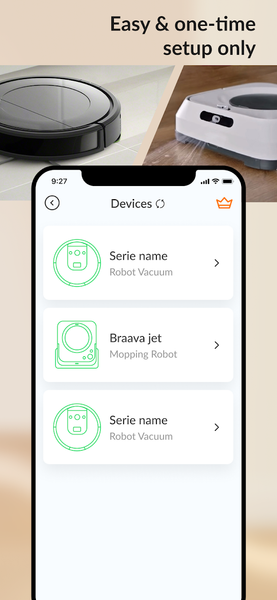 Robot Vacuum for iRobot Roomba - عکس برنامه موبایلی اندروید