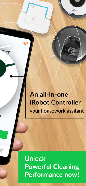 Robot Vacuum for iRobot Roomba - Image screenshot of android app