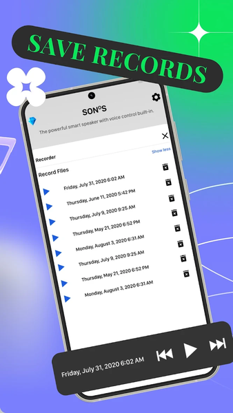 Sonos S1 S2 Speaker Controller - Image screenshot of android app