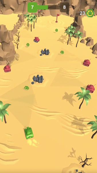 Brave Tank - Gameplay image of android game