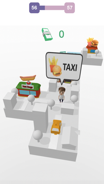Taxi Ride - Gameplay image of android game