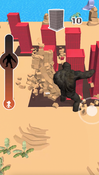 Giant City Smash! - Gameplay image of android game