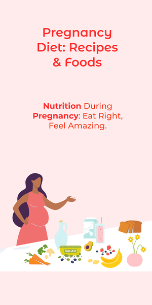 Pregnancy Diet: Recipes, Foods - Image screenshot of android app