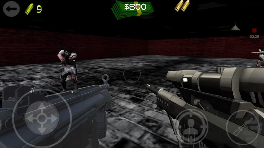 Escape Dark Corridors Zombie 3D - Gameplay image of android game