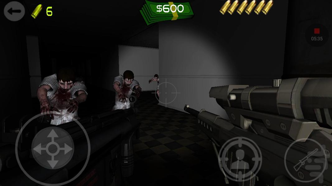 Zombie Hospital Escape 3D Horror - Gameplay image of android game