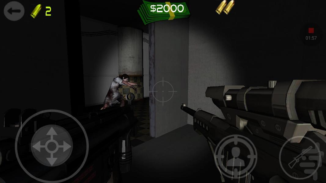 Zombie Hospital Escape 3D Horror - Gameplay image of android game