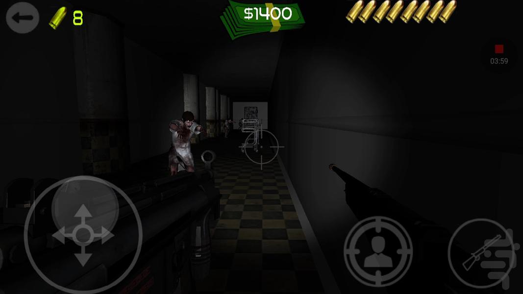 Zombie Hospital Escape ۳D Horror - عکس بازی موبایلی اندروید