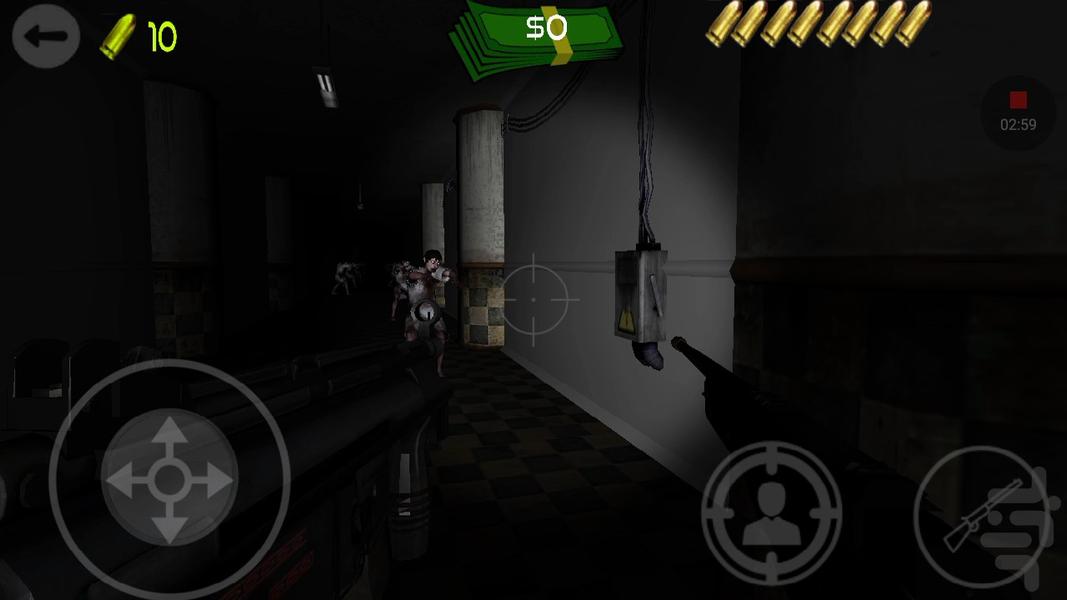 Zombie Hospital Escape ۳D Horror - عکس بازی موبایلی اندروید