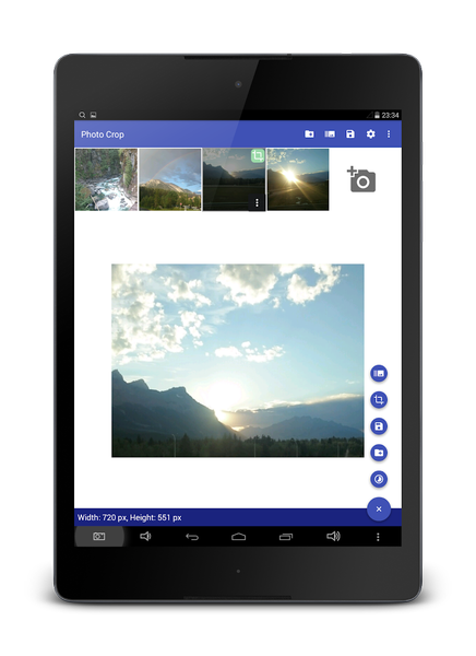 Multiple Photo Crop - عکس برنامه موبایلی اندروید