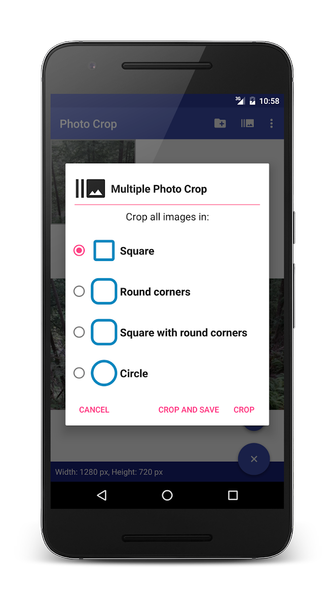 Multiple Photo Crop - عکس برنامه موبایلی اندروید