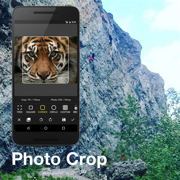 Multiple Photo Crop - عکس برنامه موبایلی اندروید