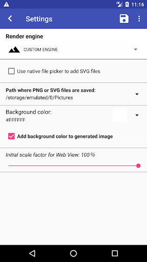 SVG Viewer - عکس برنامه موبایلی اندروید