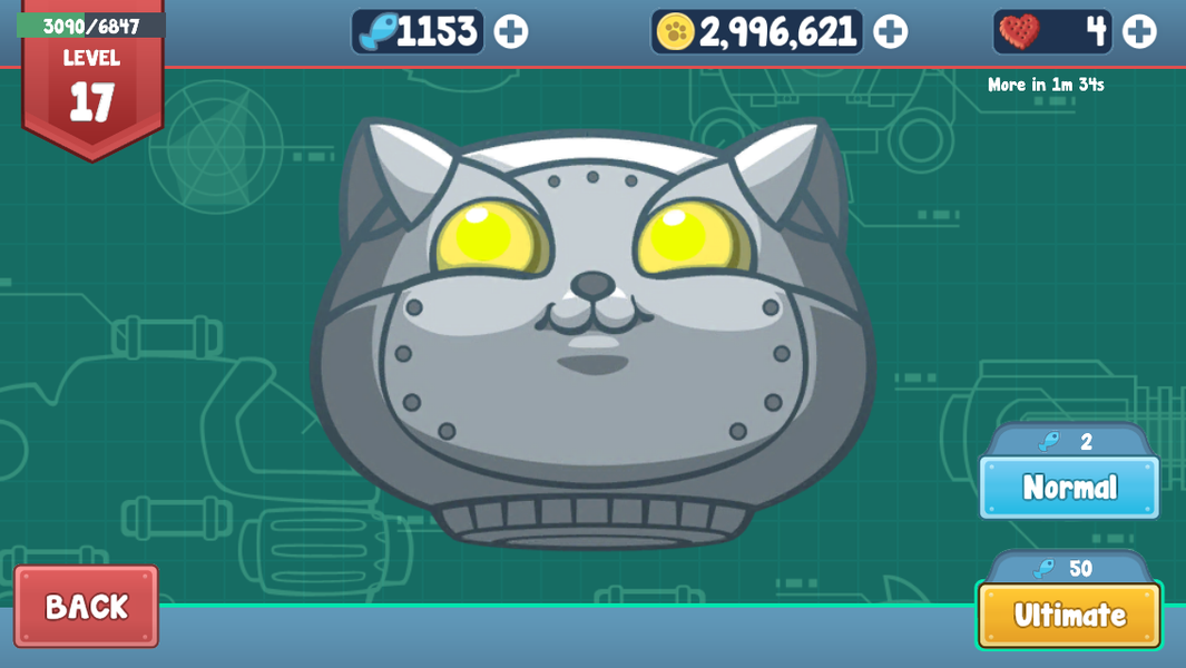 Naughty Kitties - Gameplay image of android game