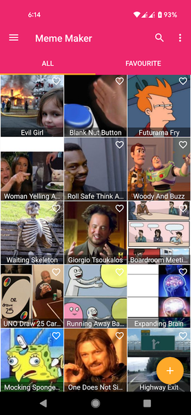 Meme Maker: Meme Creator - عکس برنامه موبایلی اندروید