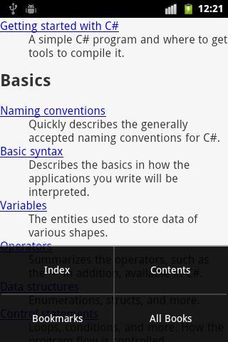 C Sharp Programming - عکس برنامه موبایلی اندروید