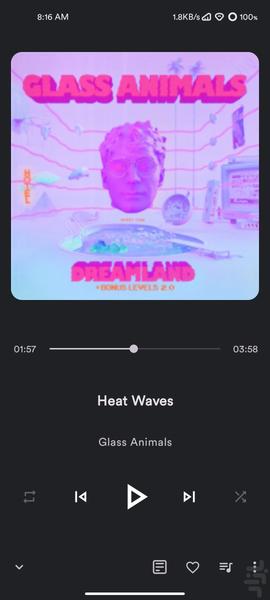 Music Player - عکس برنامه موبایلی اندروید