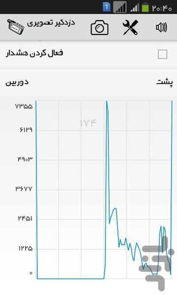 دزدگیر تصویری - عکس برنامه موبایلی اندروید